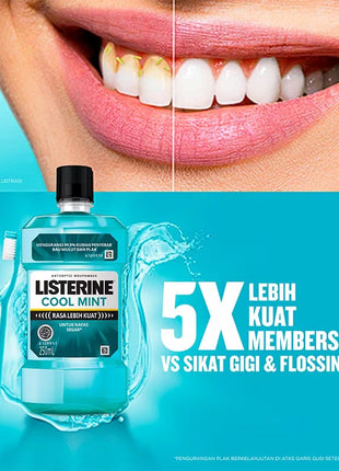 Listerine Cool Mint Antiseptic & Antiplaque Mouthwash 8.45 fl. oz