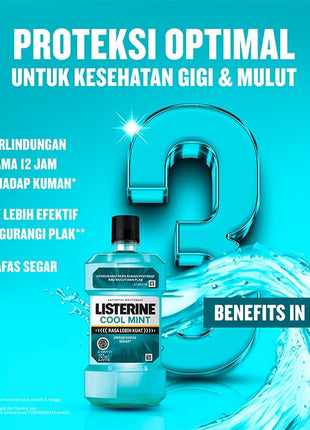 Listerine Cool Mint Antiseptic & Antiplaque Mouthwash 8.45 fl. oz