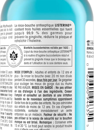 Listerine Cool Mint Antiseptic & Antiplaque Mouthwash 3.38 fl. oz