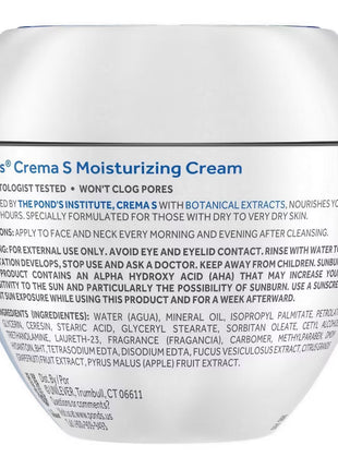Pond’s Crema S 24-Hour Moisturizer Cream 14.01 oz
