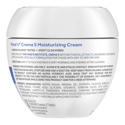 Pond’s Crema S 24-Hour Moisturizer Cream 14.01 oz