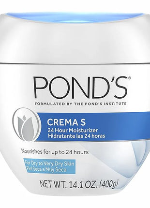 Pond’s Crema S 24-Hour Moisturizer Cream 14.01 oz