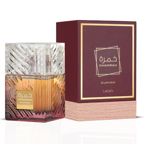 Khamrah Dukhan 3.40 Fl. Oz EDP Spray By Lattafa