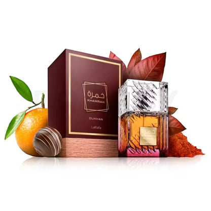 Khamrah Dukhan 3.40 Fl. Oz EDP Spray By Lattafa