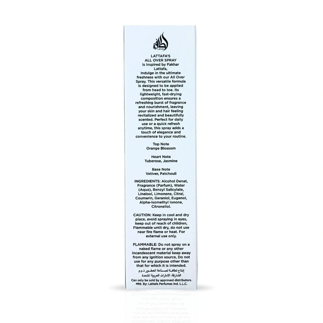 Fakhar Lattafa Women All Over Spray 5.07 oz by Lattafa