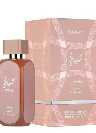 Hayaati Florence 3.40 Fl. Oz EDP Spray By Lattafa