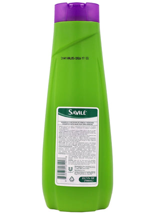 Savile Fuerza y Reparación Hair Strength & Repair Shampoo with Keratin & Aloe Vera 25.36 fl. oz