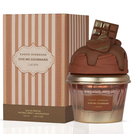 Give Me Gourmand Choco Overdose 2.53 Fl. Oz EDP Spray By Lattafa
