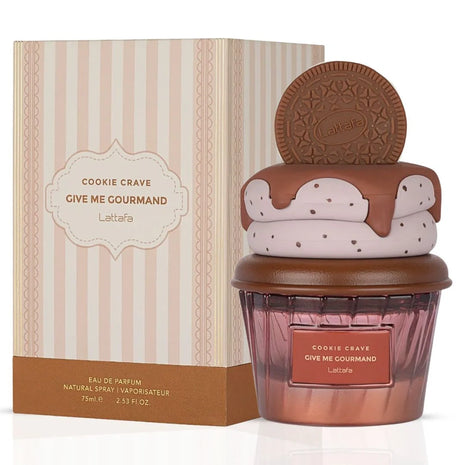 Give Me Gourmand Cookie Crave 2.53 Fl. Oz EDP Spray By Lattafa