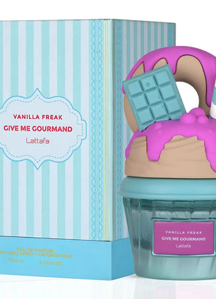 Give Me Gourmand Vanilla Freak 2.53 Fl. Oz EDP Spray By Lattafa