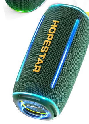 Hopestar 40W Dazzling Box Bluetooth Speaker with 7 LED Light Modes