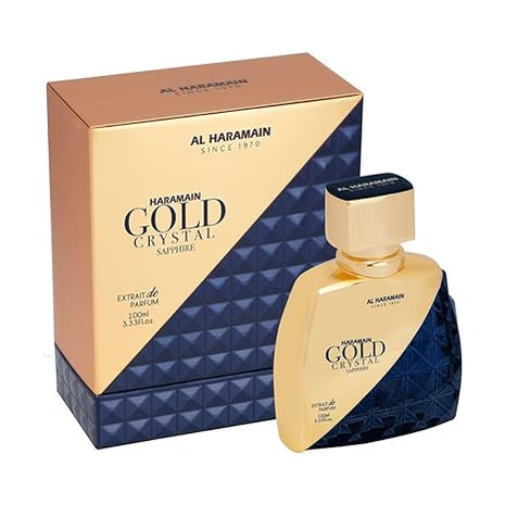 Haramain Gold Crystal Sapphire 3.33 Fl. Oz EDP Spray By Al Haramain