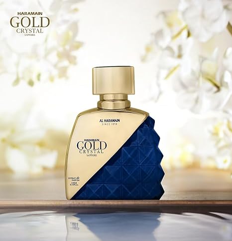 Haramain Gold Crystal Sapphire 3.33 Fl. Oz EDP Spray By Al Haramain