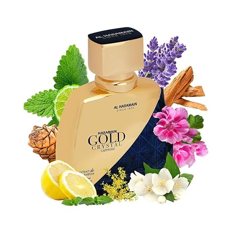 Haramain Gold Crystal Sapphire 3.33 Fl. Oz EDP Spray By Al Haramain