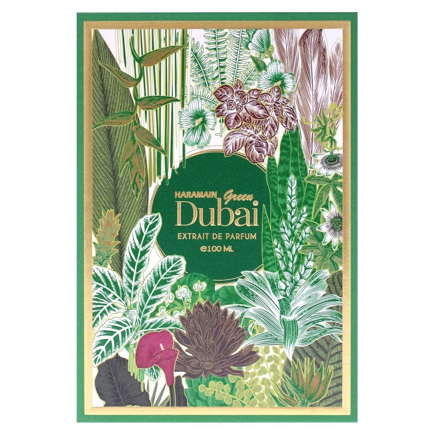 Haramain Green Dubai 3.33 Fl. Oz EDP Spray By Al Haramain