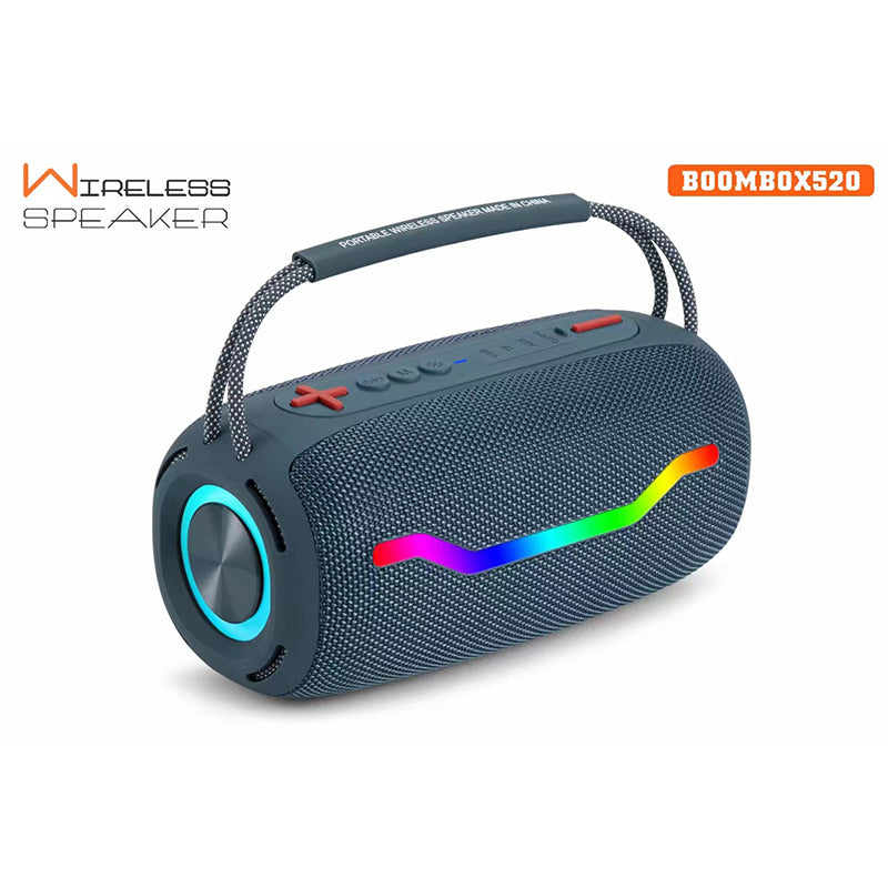 BoomBox520 Wireless Bluetooth Speaker – Powerful Sound in a Portable Design