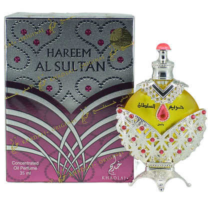 Hareem Al Sultan Pink Pure Concentrated Perfume Oil 1.18 oz by Khadlaj