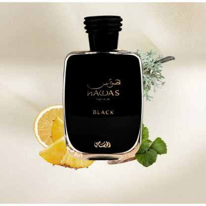 Hawas Black 3.38 Fl. Oz EDP Spray By Rasasi