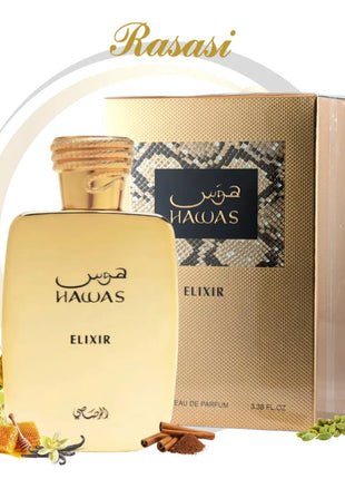 Hawas Elixir  3.38 Fl. Oz EDP Spray By Rasasi