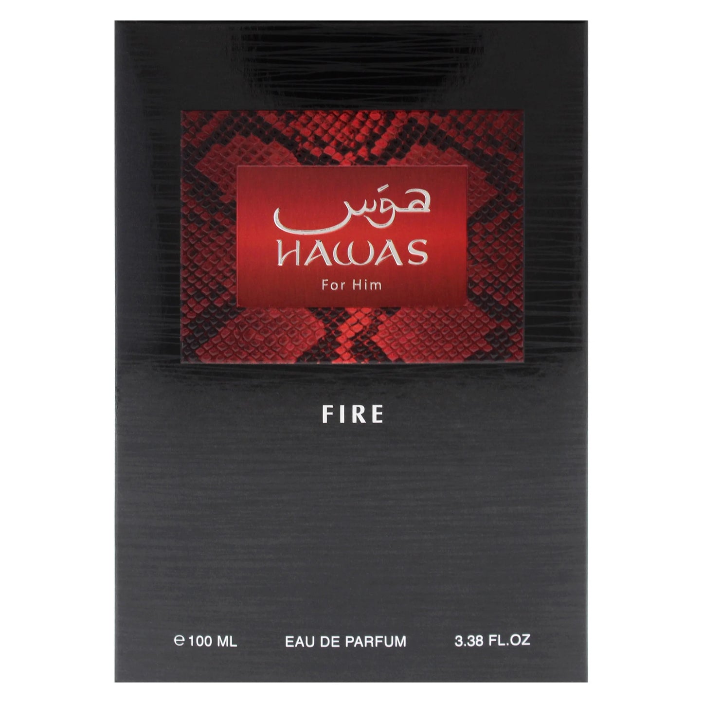 Hawas For Him Fire  3.38 Fl. Oz EDP Spray By Rasasi