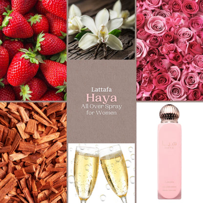 Haya All Over Spray 5.07 oz by Lattafa