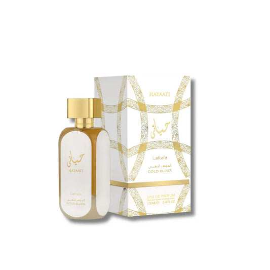 Hayaati Gold Elixir 3.40 Fl. Oz EDP Spray By Lattafa