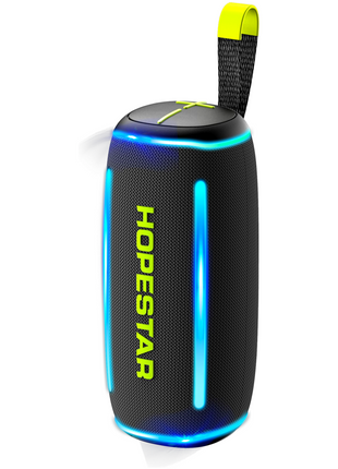Hopestar 40W Dazzling Box Bluetooth Speaker with 7 LED Light Modes