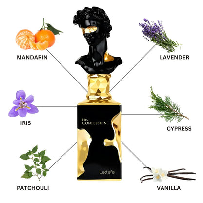 His Confession 3.40 Fl. Oz EDP Spray By Lattafa