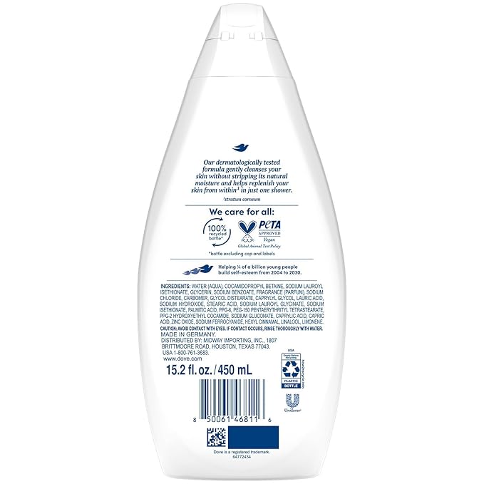 Dove Hydrate Body Wash 15.20 fl. oz