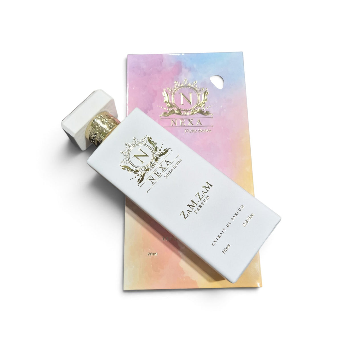 Zam Zam Parfum Nexa Niche Series Extrait de Parfum for Unisex, 70ml (2.37 Fl Oz), Citrus Floral Woody Fragrance with Bergamot, Grapefruit, Rose, Strawberry, Jasmine, Orange Blossom, Sandalwood, Amber & Cedar