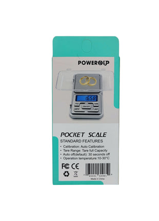 PowerUp Pocket Digital Scale 100gm Capacity, Comes With The  2pcs 1.5V AAA batteries
