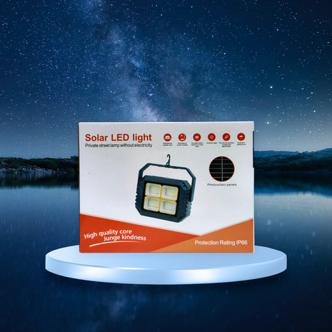 Emergency Power & Lighting Unit – Long-Lasting Battery, Uniform Light for Shelter & Crisis Use