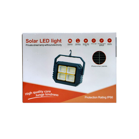 Emergency Power & Lighting Unit – Long-Lasting Battery, Uniform Light for Shelter & Crisis Use