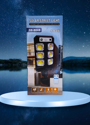 Shuai Hu Solar Street Light – Intelligent Light Control, Motion Sensor, Long Battery Life for Outdoor Use