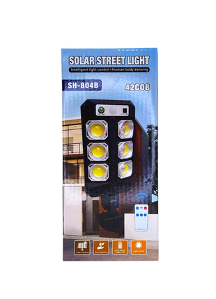 Shuai Hu Solar Street Light – Intelligent Light Control, Motion Sensor, Long Battery Life for Outdoor Use