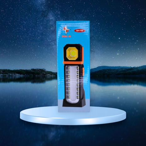 Shuai Hu Solar Rechargeable Home Portable Lights with Durable Body and long life Solar System