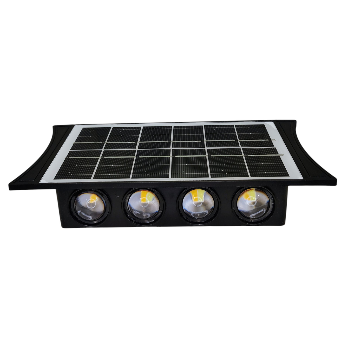 BK Solar Wall Light – 8 High-Brightness LEDs, Outdoor Waterproof, Solar-Powered