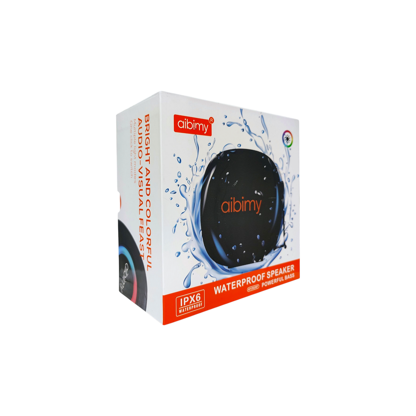 Aibimy Waterproof Wireless Bluetooth Speaker – Compact & Outdoor-Ready