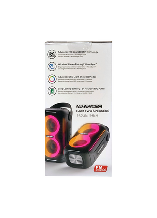 Dolphin 20W Portable Bluetooth Speaker with FM Radio – Party-Ready Sound Anywhere
