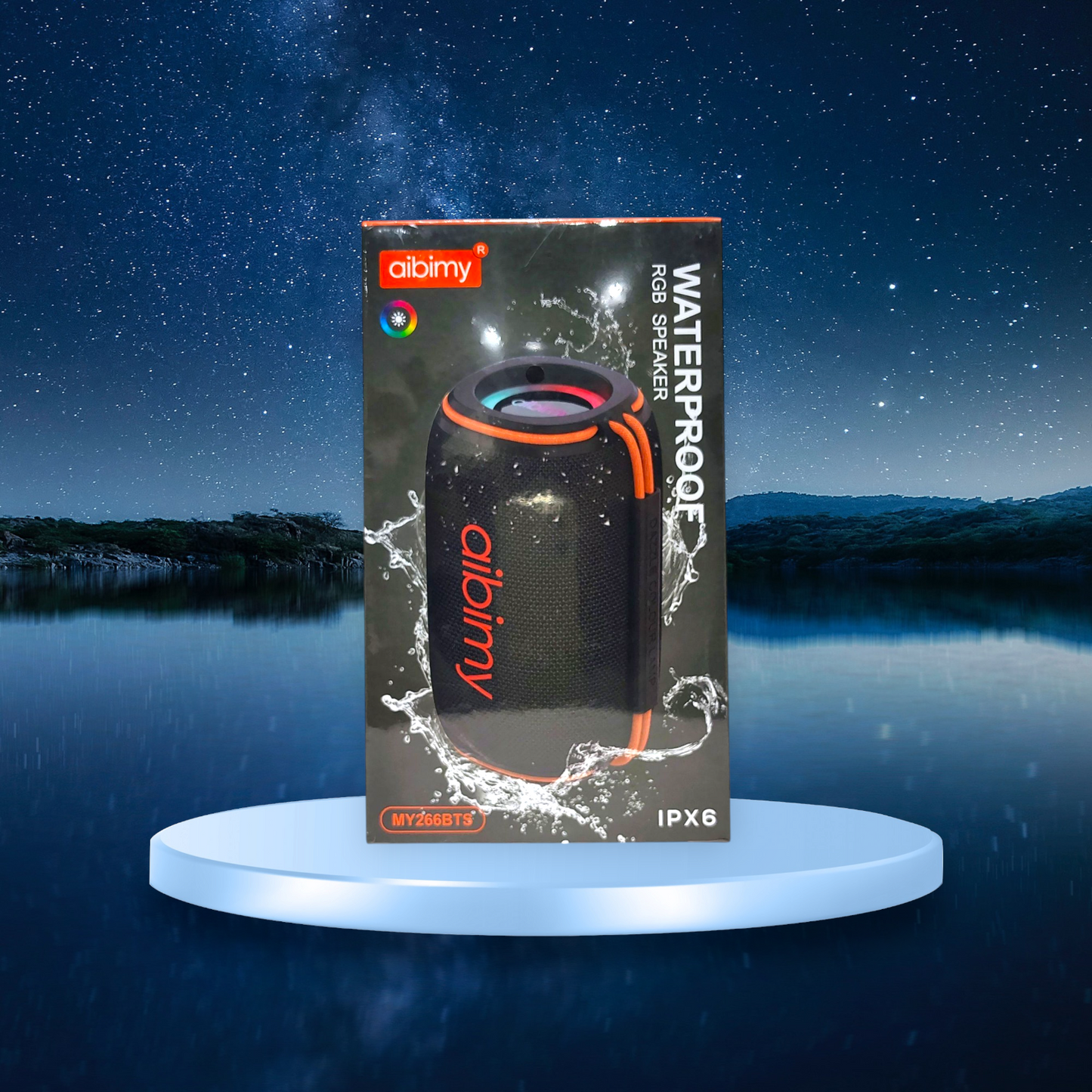 Aibimy Waterproof Wireless Bluetooth Speaker – Compact & Durable for Outdoor Use