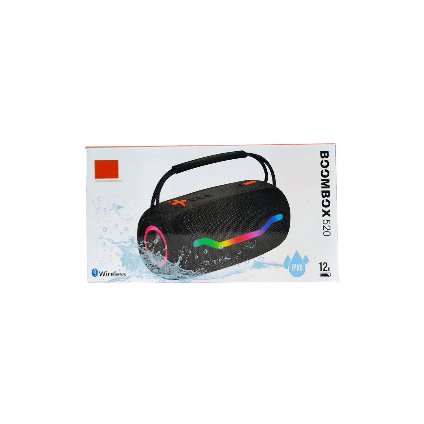 BoomBox520 Wireless Bluetooth Speaker – Powerful Sound in a Portable Design