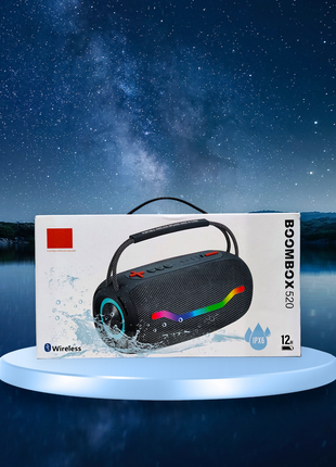 BoomBox520 Wireless Bluetooth Speaker – Powerful Sound in a Portable Design