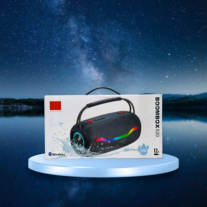 BoomBox520 Wireless Bluetooth Speaker – Powerful Sound in a Portable Design