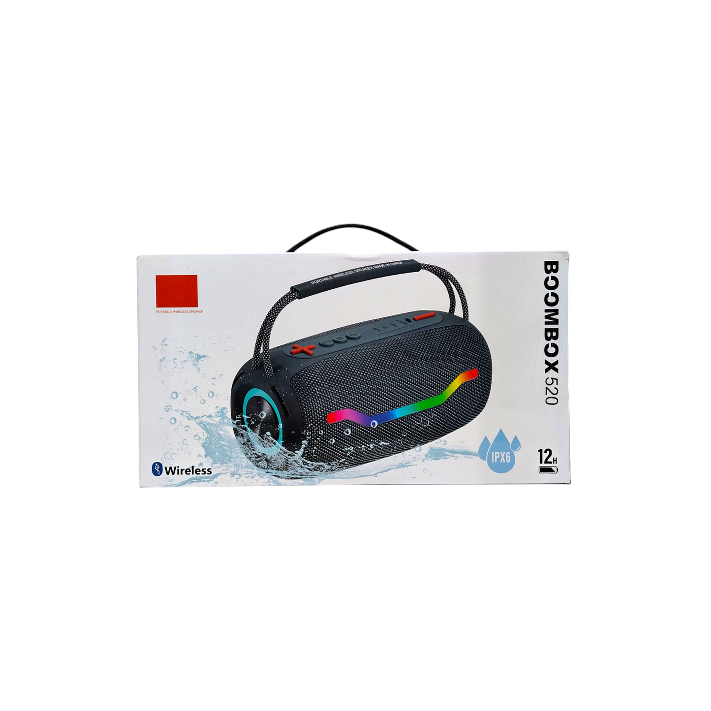 BoomBox520 Wireless Bluetooth Speaker – Powerful Sound in a Portable Design