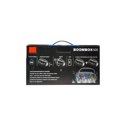 BoomBox520 Wireless Bluetooth Speaker – Powerful Sound in a Portable Design