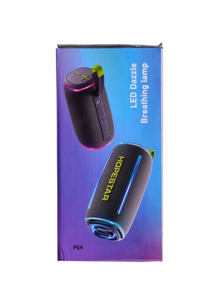 Hopestar 40W Dazzling Box Bluetooth Speaker with 7 LED Light Modes