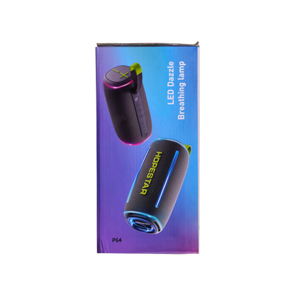 Hopestar 40W Dazzling Box Bluetooth Speaker with 7 LED Light Modes