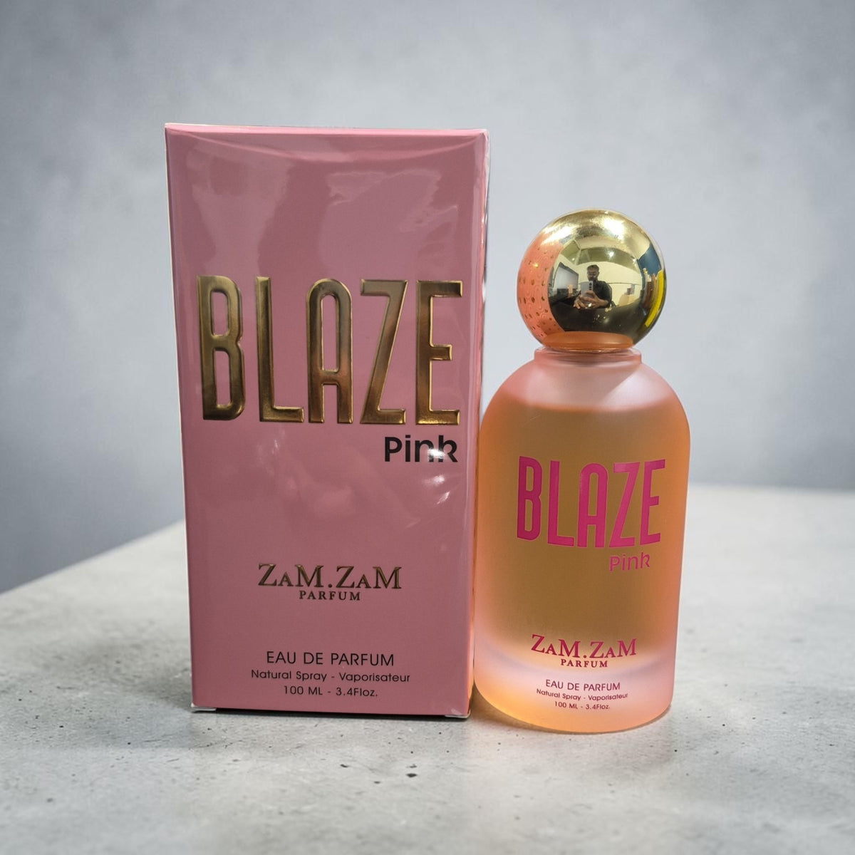 Zam Zam Blaze Pink Eau de Parfum for Women, 100ml (3.4 Fl Oz), Sweet Floral Fruity Fragrance with Fruity, Floral, Vanilla, Musk & Woody Accords