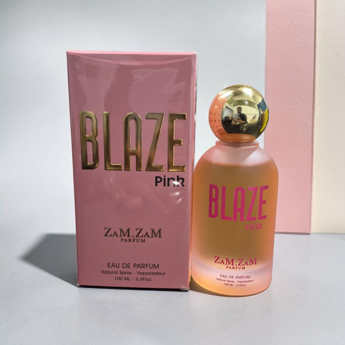 Zam Zam Blaze Pink Eau de Parfum for Women, 100ml (3.4 Fl Oz), Sweet Floral Fruity Fragrance with Fruity, Floral, Vanilla, Musk & Woody Accords