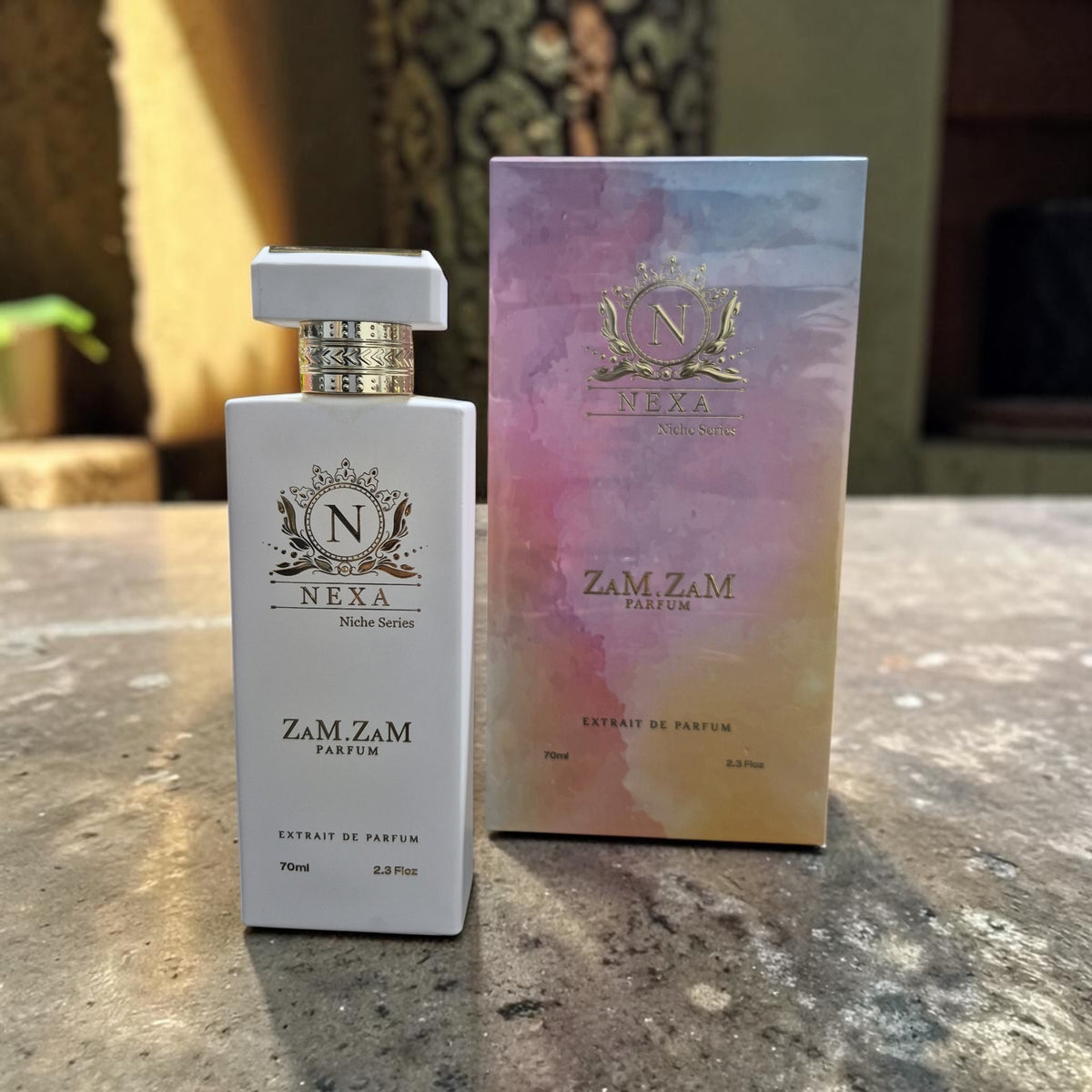 Zam Zam Parfum Nexa Niche Series Extrait de Parfum for Unisex, 70ml (2.37 Fl Oz), Citrus Floral Woody Fragrance with Bergamot, Grapefruit, Rose, Strawberry, Jasmine, Orange Blossom, Sandalwood, Amber & Cedar